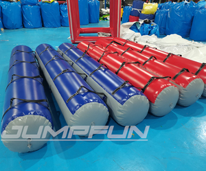 Jeux de construction d'équipe bon marché Tube de saut gonflable 4 sièges adultes tube d'<span class=keywords><strong>équitation</strong></span> gonflable - Product Image 2