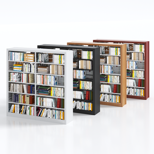 خزانة كتب معدنية من الفولاذ ، أرفف كتب لمكتبة المدرسة والمستشفى - Product Image 5