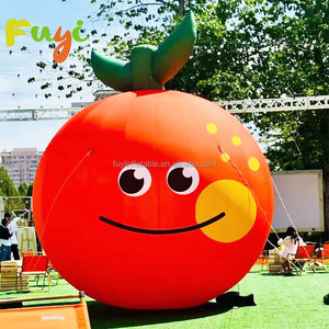 Réplicas Inflables de Naranja Personalizadas, Modelo de Naranja Gigante Inflable Realista para Ferias Comerciales - Product Image 1