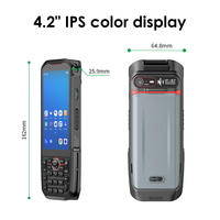 Terminal de Datos Portátil Effon TA01 con Android 13.0, Pantalla de 4.2 Pulgadas, 64G, Escáner de Código de Barras 2D y NFC para Comercio Minorista y Logística Express, Disponible en Stock