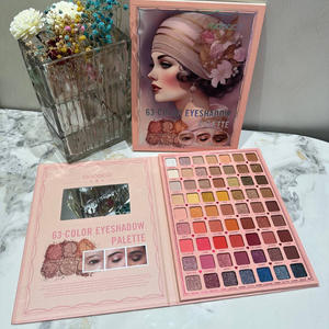 Nueva Paleta de Sombras de Ojos Igoodco de 63 Colores en Tonos Tierra, Mate y Brillante, Maquillaje en Polvo Resistente al Agua con Acabados Perlados - Product Image 4