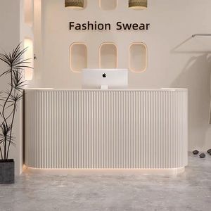 Comptoir de réception de <span class=keywords><strong>salon</strong></span> de beauté moderne, <span class=keywords><strong>design</strong></span> <span class=keywords><strong>italien</strong></span>, très vendu, incurvé, de luxe, pour spa et <span class=keywords><strong>salon</strong></span> de manucure, tailles personnalisées - Product Image 1
