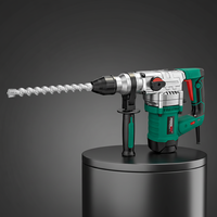 Marteau perforateur multifonctionnel POSEN avec BMC et accessoires, marteau de démolition électrique 1500W, perceuse à percussion SDS-plus