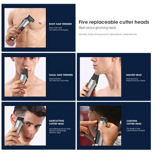 Nuevo Resuxi 925 Men Grooming Kit 5 en 1 Impermeable Barba Trimmer Nose Hair Trimmer Shaver 0-20mm Multi Function Hair Trimmer Set - Product Image 2