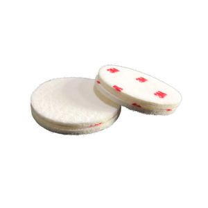 Sự khéo léo-Nó 09357 <span class=keywords><strong>3</strong></span> "cảm thấy Buffing Pad bọt trắng <span class=keywords><strong>Hook</strong></span> & <span class=keywords><strong>Loop</strong></span> 12000 rpm Vòng ROTARY đánh bóng Pads công cụ mài mòn - Product Image 1