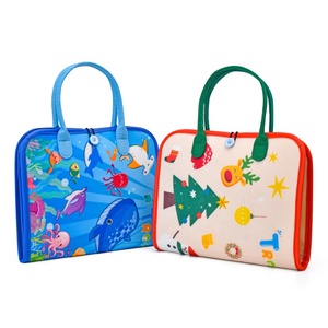 Giáo dục mầm non trẻ mới biết đi hoạt động giáo dục Du Lịch Đồ chơi học tập kỹ năng ăn mặc cơ bản cuốn sách bận rộn đồ chơi Montessori - Product Image 6