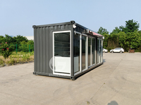 Supermarché mobile ETODEVICE entièrement équipé en conteneur maritime préfabriqué de 20 pieds ou 40 pieds avec étagères