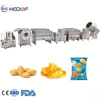 Volautomatische Aardappelvlokken Fingerchips Maken Apparatuur Bevroren Frietproductielijn Machines Om Chips Te Maken