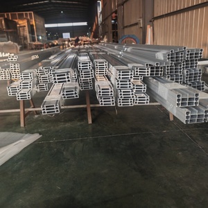 Profilé de fenêtre en aluminium extrudé personnalisé de haute qualité, section en aluminium pour la décoration de bâtiments - Product Image 6