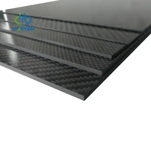Leichte hochfeste Kohlenstofffaserplatte Kohlenstofffaserplatte 500 × 400 × 5 mm