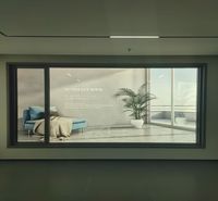 Casa inteligente de metal ventana fija diseño foto grandes ventanas de imagen de Bahía de vidrio