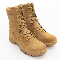 Vente en gros de chaussures de désert d'escalade pour hommes bottes de sécurité de combat bottes tactiques imperméables chaussures de randonnée en cuir de Trekking en plein air