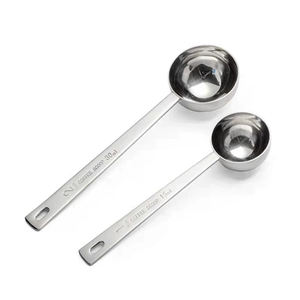 ช้อนตวงกาแฟพรีเมียม <span class=keywords><strong>1</strong></span> ช้อนโต๊ะ และ 2 ช้อนโต๊ะ 304 สแตนเลส สำหรับชงชาเขียวมัทฉะ นมผง น้ำหอม พร้อมด้ามจับยาว - Product Image 3