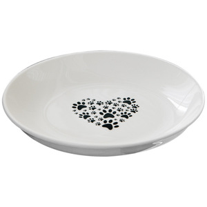 5.5 polegada Eco-Friendly Cerâmica Placas Planas De Gato Interior Gatos Raros Tigelas Whisker-Friendly Pratos De Comida Molhada para Gatinhos Fofos - Product Image 1