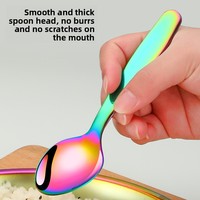Ensemble de vaisselle moderne et minimaliste en acier inoxydable 304 pour enfants, avec assiette à trois compartiments, tasse et plat à condiments, idéal pour l'extérieur