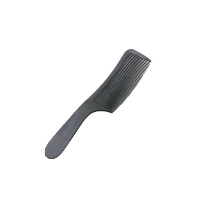 Pettine nero curvo da barbiere