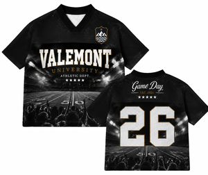 Custom Oversized Mesh American Football Jersey Streetwear <b>College</b> Game Day Tailgate Shirt Fan Club Name Number Jersey - Product Image 3