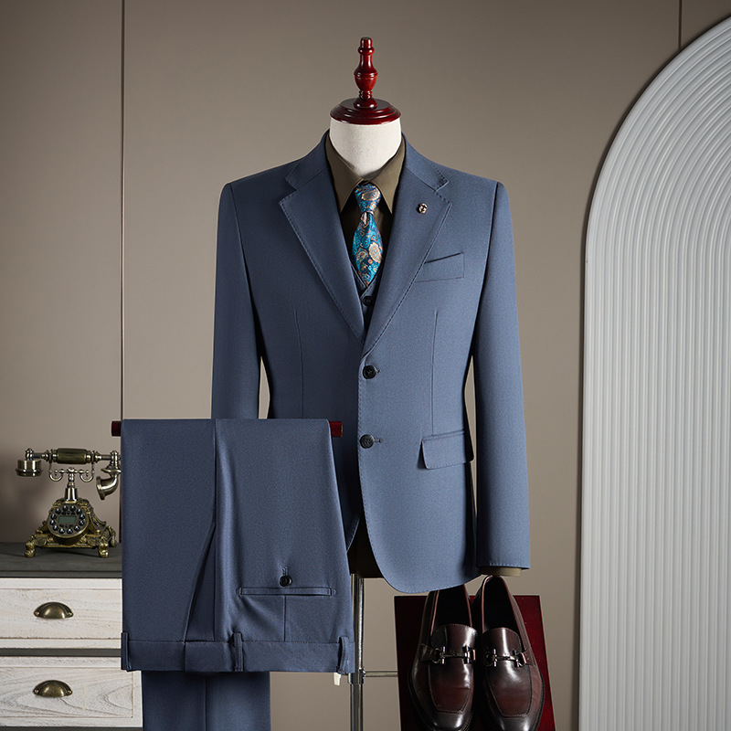 Gris bleu [costume + pantalon]