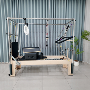 Venta al por Mayor de Cama de Trapecio Multifuncional de Lujo para Ejercicios de Yoga y Pilates, Fabricada en Madera de Arce, Tipo Cadillac - Product Image 1