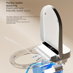 <span class=keywords><strong>WC</strong></span> intelligent moderne de luxe PLMR L5 de haute qualité avec chauffage électrique, lavage automatique du bidet et chasse d'eau cyclonique - Product Image 5