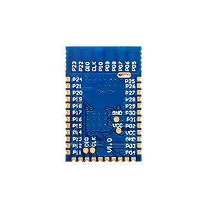 Plated Half-Gat Bluetooth Module Ble NRF52832 Module 21X13.8X2.3M Met Schild 1.7-3.6 V Pcb + U. Fl Connector