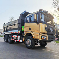 Camion benne basculante d'occasion Shacman X3000 6x4 375HP 430HP Euro5 à conduite à gauche à vendre