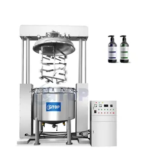 Vacuum emulsifying and homogenizing machine manufacturing emulsifying machine mayonnaise fixed type vacuum emulsifying machine
