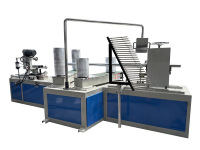 Machine à noyaux de papier à haut rendement à 4 têtes avec fonction de rotation principale