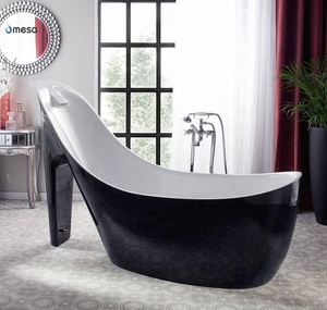 Bañera Independiente de Acrílico Roja con Forma de <span class=keywords><strong>Zapatos</strong></span> de Tacón Alto, Económica y Hermosa - Product Image 1