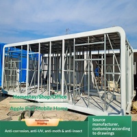 Maisons préfabriquées 20/40 pieds, Cabines de jardin, Maisons conteneurs, Cabines Apple, Cabines portables, Bungalows à prix avantageux