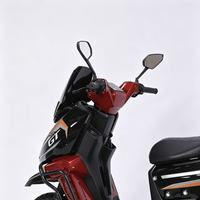 Moto électrique pour adultes à grande vitesse 72V, vitesse maximale de 100 km/h, moteur puissant de 2000W, moto sportive pour les trajets quotidiens