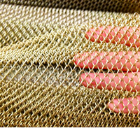 Malla de Alambre de Acero Inoxidable Entrelazada con Tejido Twill, Multicolor, Recubierta con Polvo Anticorrosión, Resistente, para Doblado y Corte