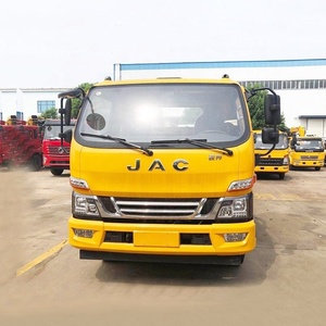 En stock, nouveau camion de dépannage à plateau plat diesel manuel JAC à 6 roues pour le déplacement de véhicules endommagés et la gestion des incidents routiers - Product Image 4