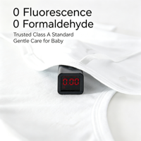 Barboteuse d'été à dos ouvert pour nouveau-né, à manches courtes, en coton et fibre de cellulose, douce et mignonne, tenue de naissance unisexe pour bébé