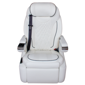 Asiento Trasero de Coche de Lujo Personalizado, Reclinable, de Cuero, Impermeable, con Cinturón de Seguridad de 3 Puntos, para Furgoneta, MPV, Toyota Hiace - Product Image 1