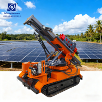 Nouvelle conception de pompe hydraulique PV de pointe pour le forage de pieux, solution à chenilles à haut rendement pour l'énergie solaire