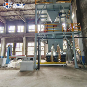 Línea de Producción de Plantas Mezcladoras de Concreto de Doble Eje de Gran Capacidad, Automáticas e Industriales, Suministro de Fábrica, para Construcción - Product Image 1