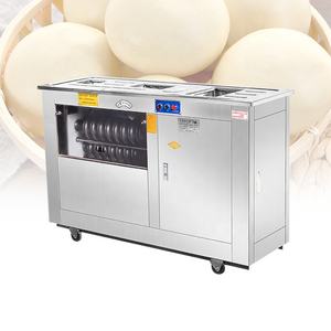 Machine automatique de découpe et de façonnage de pâte à épaisseur réglable pour boulangerie, diviseuse de pâte à burger - Product Image 1