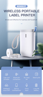 2022 étiquettes NiiMbot et D11 Smart MIni fabricants d'étiquettes thermiques à dents bleues portables avec ruban adhésif pour bureau à domicile