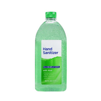 OLANTAI Étiquettes liquides personnalisées imprimées, adhésives permanentes, imperméables et résistantes aux rayures pour autocollants de désinfectant pour les mains