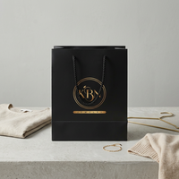 Sacs en papier cadeau blancs sur mesure avec poignée, sacs de shopping imprimés de luxe pour les boutiques de mode, emballages de vente au détail