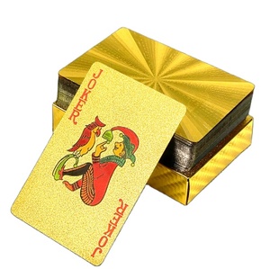 Luxury High Quality Brown 2 Pair Gift Wooden Playing Card Box , Custom Printed Playing Cards,playing Card <strong>Deck</strong> - Product Image 2