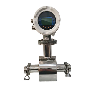 Smart Digital 0.2%R Magnetic <b>Flow</b> <b>Meter</b> RS485 Milk Beer Molasses Accurately Measure Sanitary Electromagnetic Flowmeter - Product Image 4