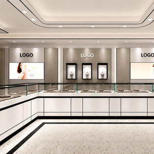 Decoración Personalizada para Salas de Exhibición, Ideas de Diseño de Interiores para Joyerías, Mostrador para Relojes, Vitrina para Exhibición de Joyas - Product Image 3