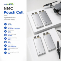 Batterie de drone ULi 350Wh/Kg, cellule 3.7V 39Ah 40Ah à décharge élevée 40000mAh, semi-solide, cellule NMC 1188190 pour drone FPV UAV