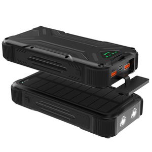เครื่องชาร์จพลังงานแสงอาทิตย์แบบพก<span class=keywords><strong>พา</strong></span> 20000mAh - <span class=keywords><strong>ชาร์จ</strong></span>เร็<span class=keywords><strong>ว</strong></span> 22.5W PD, ไฟ LED สำหรับตั้งแคมป์พร้อมโหมด SOS, แบตเตอรี่สำรองสำหรับกิจกรรมกลางแจ้งแบบกันน้ำ กันฝุ่น กันกระแทก - Product Image 1