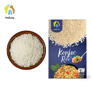 0 Carb Sugar Free Dry White Konjac Root Rice Dried Shirataki For Lose Weight