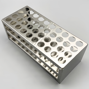 Cryovial tüp ve santrifüj tüp için toptan paslanmaz çelik Test tüpü tutucu - Product Image 3