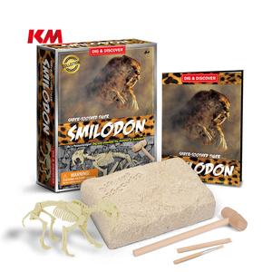 Phổ biến bandersnatch Mô Hình Bộ Xương saber-răng hổ Đồ chơi giáo dục smilodon clod đào Kit nhựa lắp ráp - Product Image 4