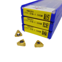ZCC LT11 CNC Carbide Turning Threading Inserts LT11.01N-1.50GM YBG201 Cutting Tool for Stainless Steel 100% Original in Stock